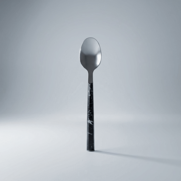 6 Piece Modern Small Spoon Set - Elegant & Practical | Mint LB