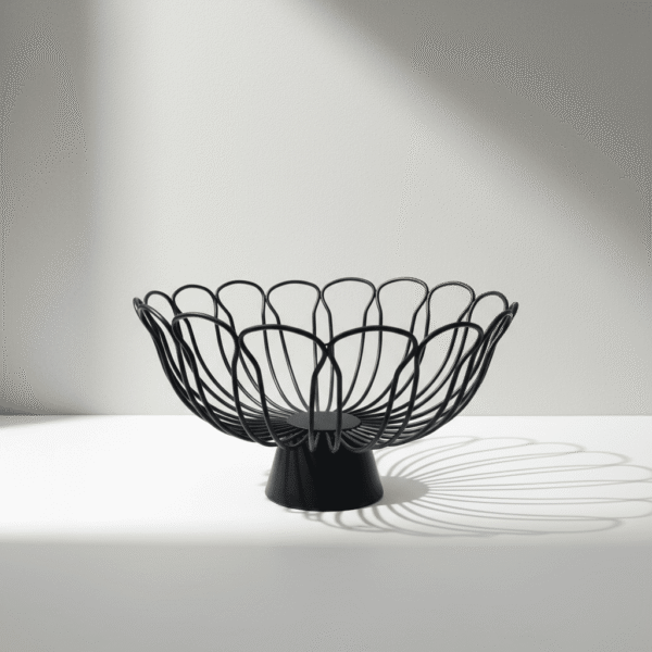 30 cm Fruit Basket with Stand – Modern & Elegant Kitchen Storage | Mint LB