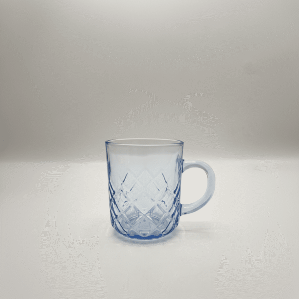 6 Piece Glass Cup Set – Modern & Practical for Everyday Use | Mint LB