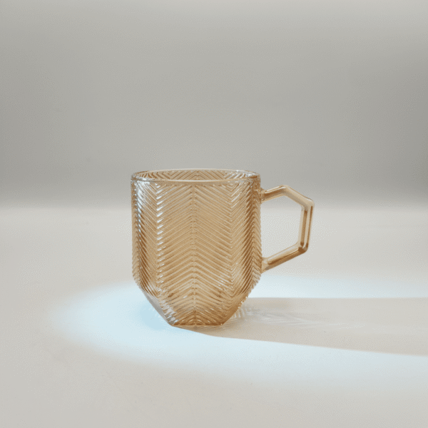 6 Piece Modern Glass Cup Set – Stylish & Practical | Mint LB