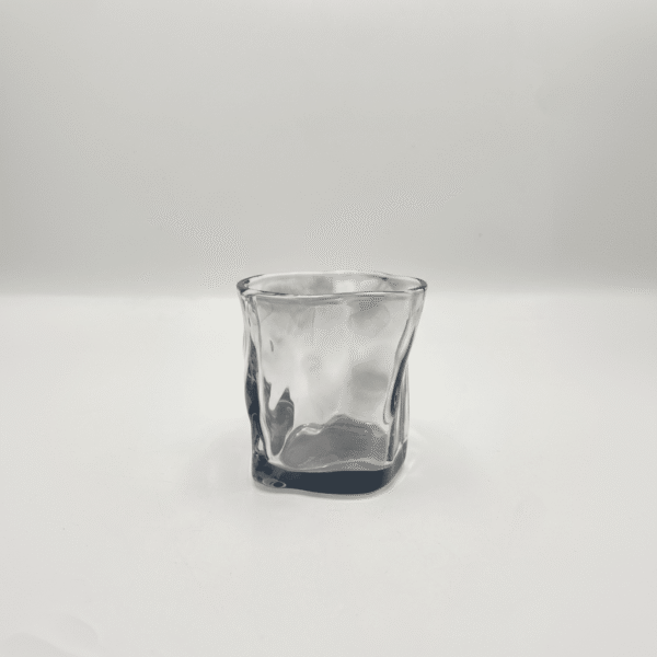 6 Piece Glass Cup Set - Modern & Elegant Black Design | Mint LB