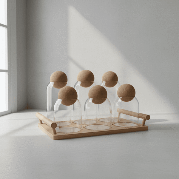 8 Glass Jar Set - Essential & Practical | Mint LB