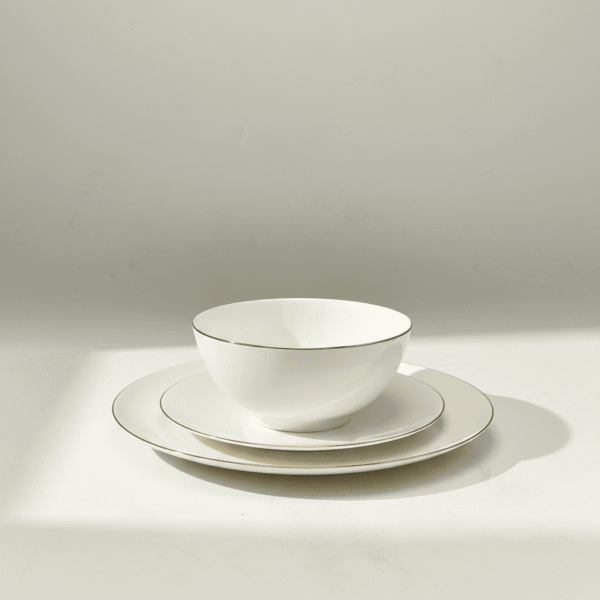 8" Bowl White Modern & Elegant | Mint LB