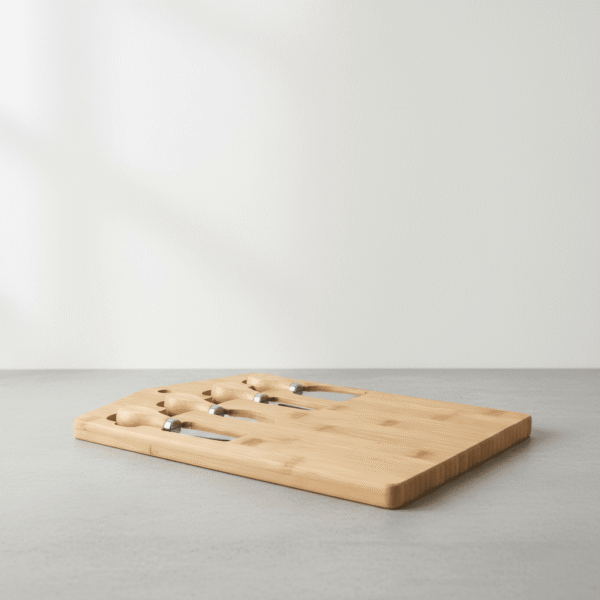 Premium Natural Cheese Board Set – Elegant Serving Experience