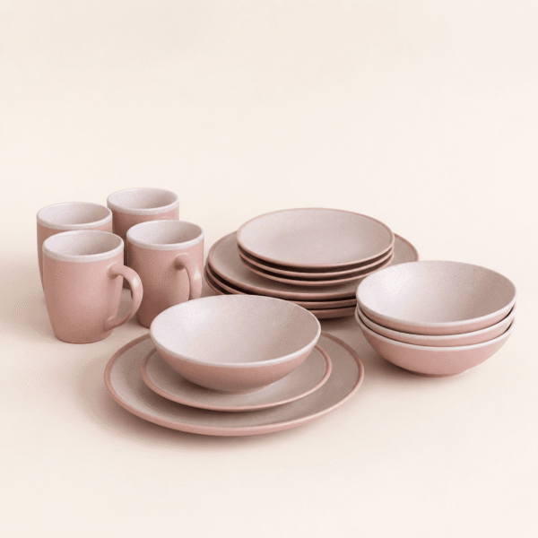Ceramic Plate Set 16pcs