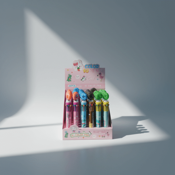 Premium Multi-Color Character Pen Set – Fun Creative Writing