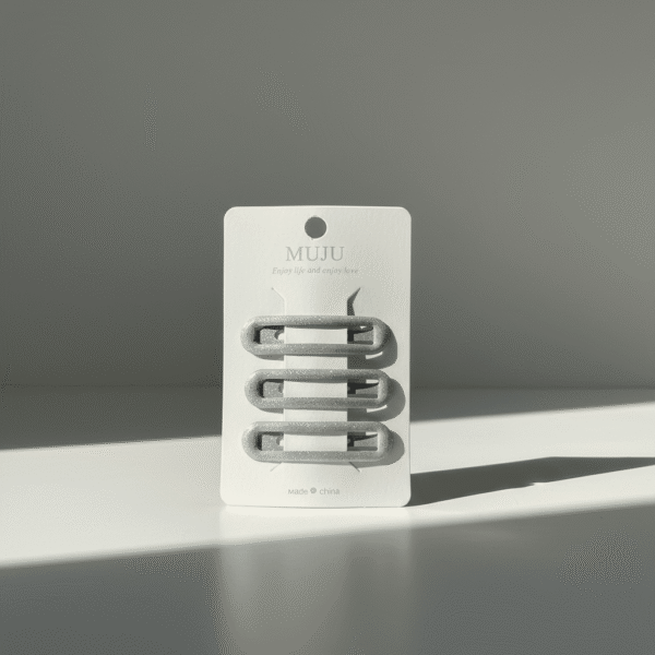 Essential Hair Accessories Set Grey - Stylish & Practical | Mint LB