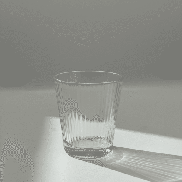 6 pieces 335 ML Glass Cup Short – Essential Transparent Tumbler | Mint LB