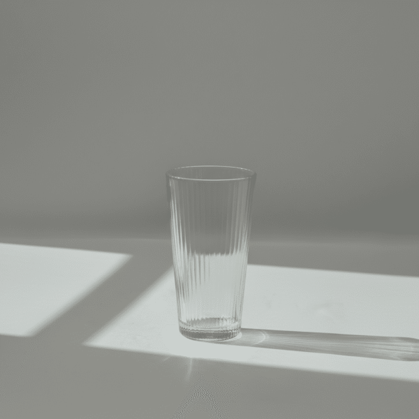 6 Essential Long Glass Cup Set 330 ML – Modern & Practical | Mint LB