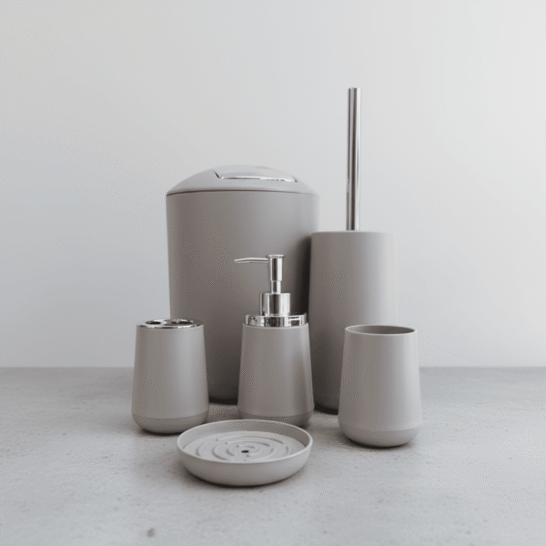 Premium Gray Bathroom Set – Modern Daily Essential