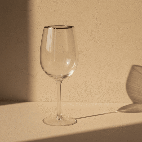 6 Piece Wine Glass Set - Elegant & Essential Transparent Glasses | Mint LB