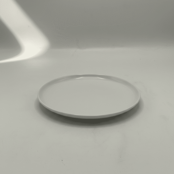 7.5 Inch Essential Dinnerware Plate - Modern & Elegant White | Mint LB