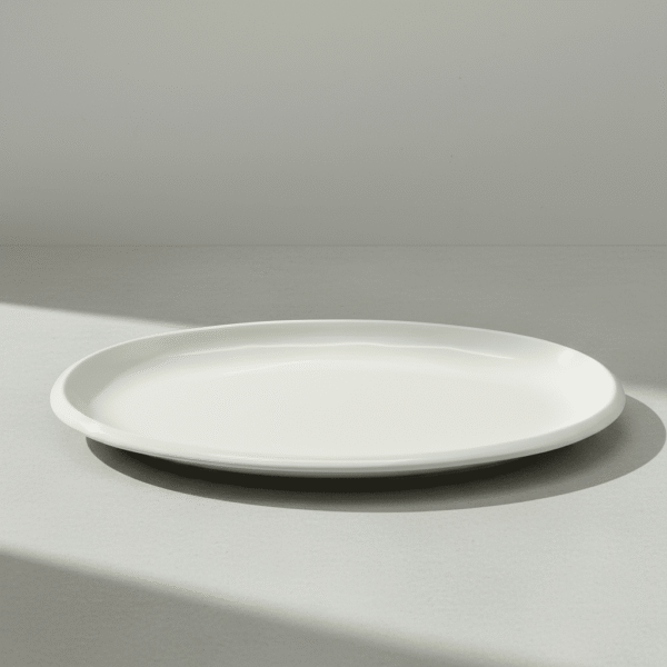 14 Inch Dinnerware Plate – Essential White Elegance | Mint LB