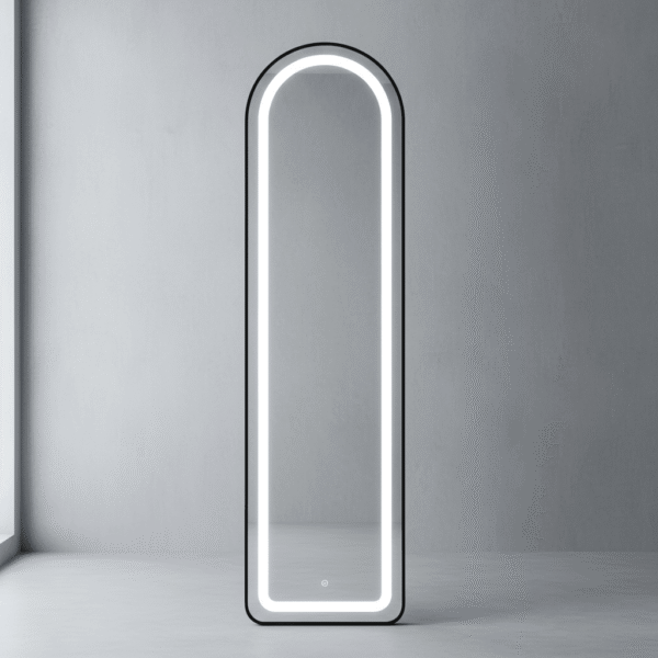 150x40cm Long Mirror with LED - Modern & Elegant Accent | Mint LB