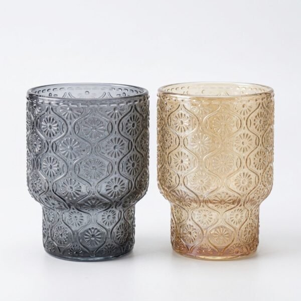 Vintage Embossed Glass- 330ml