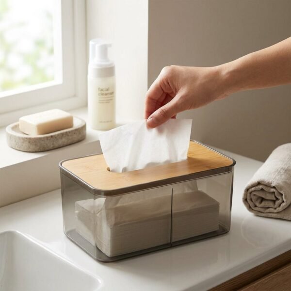 Acrylic Tissue Box