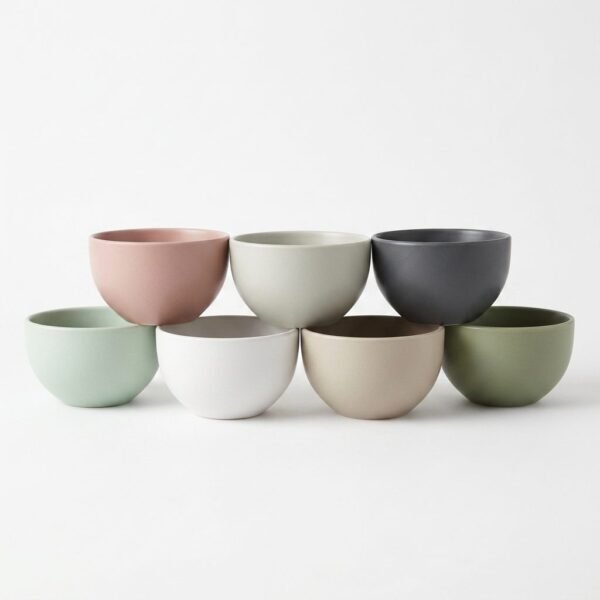 Minimalist Ceramic Bowl (5.5")